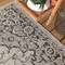 Jonathan Y Rozetta Boho Medallion Textured Weave Gray/Black 2 ft. x 10 ft. Indoor/Outdoor Runner Rug SMB102D-210 - alternate 6