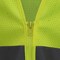 Radians Hi-Vis Econ TpR/Cl2 Mesh Safety Vst/Zip-Grn-3X SV2ZGM3X - alternate 3