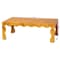 Bali & Pari Huxley Modern and Contemporary Natural Real Burl Wood Coffee Table 253-14030-ZORO - alternate 5