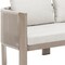 Homeroots 59" Beige Polypropylene Sofa 667649 - alternate 5