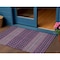 Homeroots 3' X 5' Purple Pink And Yellow Tribal Washable Indoor Outdoor Area Rug 582584 - alternate 1