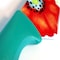 Studio California Jordana 3 Piece Cutlery Knife and Cutting Board Set in Turquoise Floral Pattern 112065.03 - alternate 2
