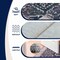 Jonathan Y Sersi Ornate Large Medallion Border Non-Slip Machine-Washable Charcoal/Ivory 3 ft. x 5 ft. Area Rug WSH505E-3 - alternate 3