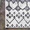Jonathan Y Azmar Moroccan Geometric Distressed Ivory/Black 2 ft. x 8 ft. Runner Rug MOH504A-28 - alternate 4