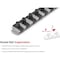 Tekton 3/8 Inch Drive 3-Rail Socket Organizer Set, Gray (45-Tool) OST16345 - alternate 2