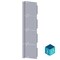 Siemens ALPHA 1250 DIN partition vertical H = 1800 mm sheet steel 8GK9521-8KK00 - alternate 3