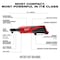 Milwaukee Tool M12 Cordless 3/8" Ratchet + M12 CP2.0 Battery 2457-20, 48-11-2420 - alternate 4