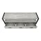 Homeroots 59in Black and Gray Cabinet Enclosed Storage TV Stand 332967 - alternate 6