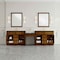 James Martin Vanities Bellshire 120" Dual Vanity Set with 24" Make-Up Counter, Honey Oak w/3 cm Phantome Eclos Top 660-VMC120-HNO-3PHT - alternate 4