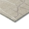 Homeroots 5' X 8' Beige And Tan Abstract Washable Indoor Outdoor Area Rug 601099 - alternate 5