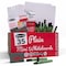 Show-Me Classpack of 35 x Plain/Plain 8" x 12" Whiteboards, with Pens, Erasers, Cleaner, 35PK C/SMBX - alternate 1