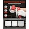 Vevor Air Texture Spray Gun Drywall Texture Sprayer with 3 Nozzles 3.5mm 6mm 8mm B002-A - alternate 5