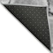 Homeroots 3' X 5' Gray and Black Faux Bois Washable Non Skid Indoor Outdoor Area Rug 564413 - alternate 7