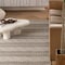 Homeroots 5' X 8' Beige And Gray Striped Distressed Indoor Outdoor Area Rug 559070 - alternate 4
