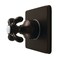 Kingston Brass Single-Handle Six-Way Diverter Valve with Square Trim Kit, Oil Rubbed Bronze KS4045TX - alternate 1