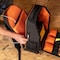 Klein Tools Tool Backpack, Black/Orange, 1680d Ballistic Weave Body; Hard Molded Polypropylene Bottom 62805BPTECH - alternate 6