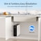 Mizudo 800 GPD, 9-Stage Reverse Osmosis Filtration System, 3:1 Pure to Drain, Smart LED Faucet WP800A0G - alternate 9