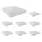 Nuvo Iron 6-in x 6-in USA White Eazy-Cap Steel Pyramid Post Cap, 8PK US-PCP12WECIP8 - alternate 1