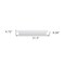 Homeroots 32in Classic White Floating Wall Shelf 397788 - alternate 4