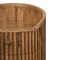 Homeroots 26" Brown Solid Wood Round Four Drawer Nightstand 651825 - alternate 7