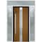 Vdomdoors Steel Door Deux 1744 Natural Oak 2 Sidelight and Transom White Window Stainless Inserts Single Mode DEUX1744EXD-OAKW-W12+36+12xH80+16-RH-O - alternate 1