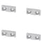 Siemens ALPHA DIN connecting plate for stays 1 set = 4 units 8GK9910-0KK32 - alternate 1