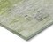 Homeroots 8' Artichoke Green And Lime Green Round Abstract Washable Indoor Outdoor Area Rug 577699 - alternate 9