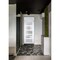 Vdomdoors Front Exterior Prehung FiberGlass Door Frosted Glass / Manux 8002 White Silk / Transom Window / Off MANUX8002EXD-WS-W30 x H80+14-RH - alternate 1