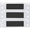 Brady PermaSleeve Heat Shrink Wire and Cable Labels 1/4 in.for 3 in. , 0.5 in. Black Double-Sided 3PS-250-2-BK-4 - alternate 2