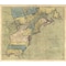 Homeroots Vintage 1771 Map Of North America Unframed Print Wall Art 391953 - alternate 1