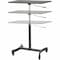 Victor Technology Mobile Adj. Stand, Black, 44in H x 22in L DC500 - alternate 7