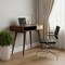 Homeroots 35" Brown Solid Wood Writing Desk 723448 - alternate 7