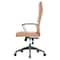 Leisuremod Hilton High-Back Leather Office Chair, Light Brown HO20LBRL - alternate 6
