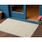 Homeroots 2' X 4' Cream And Beige Geometric Indoor Outdoor Area Rug 573848 - alternate 4