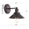 Jonathan Y July 7.88" 1-Light Industrial Farmhouse Metal Vanity Light, Oil Rubbed Bronze JYL7426A - alternate 8