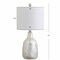 Jonathan Y Lucille 21" Seashell LED Table Lamp, Pearl JYL4007A - alternate 4