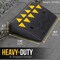 Pyle Rubber Curb Ramp 2PC Set, Heavy-Duty Driveway Ramp 4.1 in Rise, 55,000 lbs Capacity, 19 in L x 11.82 PCRBDR45 - alternate 7