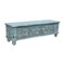 Homeroots 54" Aqua Carved And Distressed Solid Wood Lift Top Coffee Table 522820 - alternate 4