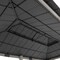 Sunjoy 12ftx20ft Wood Gazebo, Outdoor Patio Steel Hardtop Gazebo, Cedar Framed Wooden Gazebo, Matte Black A1020326F1 - alternate 3