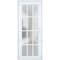 Vdomdoors Front Exterior Prehung FiberGlass Door Frosted Glass / Manux 8312 White Silk / Office Commercial an MANUX8312EXD-WS-W36 x H80-LH - alternate 2
