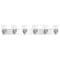 Jonathan Y Irving 40" 6-Light Seeded Glass/Iron Modern Contemporary LED Vanity Light, Chrome JYL7621C - alternate 6