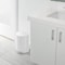 Simplehuman 6 Liter / 1.6 Gal. Mini Semi-round Step Can w/ Inner Bucket & Liner Pocket, White Steel CW2108 - alternate 4