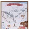 Homeroots Dog Ski Resort Brown Framed Wall Art 634745 - alternate 3