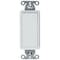 Hubbell Wiring Switches & Lighting, Spec Grade, 20A 120/277V, Single Pole, Back/Side Wired, White DS120W - alternate 2