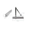 Global Door Controls Commercial ADA Grade 1 Slim Line Door Closer in Aluminum - Sizes 1-4 TC411-AL - alternate 5