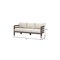 Homeroots 81" White Polypropylene Sofa 667657 - alternate 6