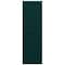 Ekena Millwork True Fit PVC Two Equal Panel Farmhouse Fixed Mount Shutters w/ Z-Bar, Thermal Green , 18W x 44H, PR TFP102FH18X044FG - alternate 5