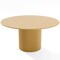 Homeroots 60" Brown Solid Wood Pedestal Base Round Top Dining Table 720979 - alternate 1