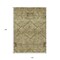 Homeroots 10' X 14' Brown Beige And Artichoke Green Floral Washable Indoor Outdoor Area Rug 588887 - alternate 6