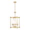 Z-Lite Katerina 4 Light Chandelier, Rubbed Brass, 16 In W x 27 In H 1950-4C-RB - alternate 1